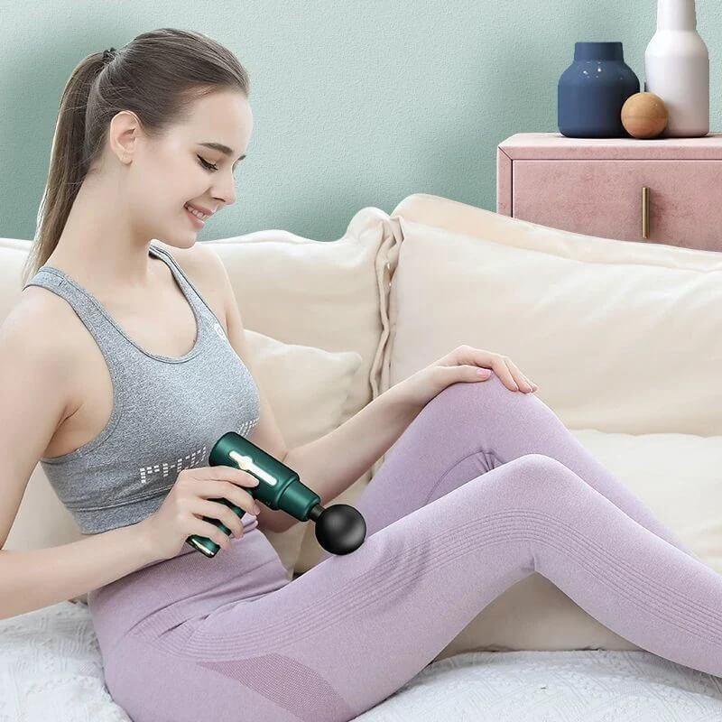 TheraPulse™ – Massageador Muscular Portátil Profissional