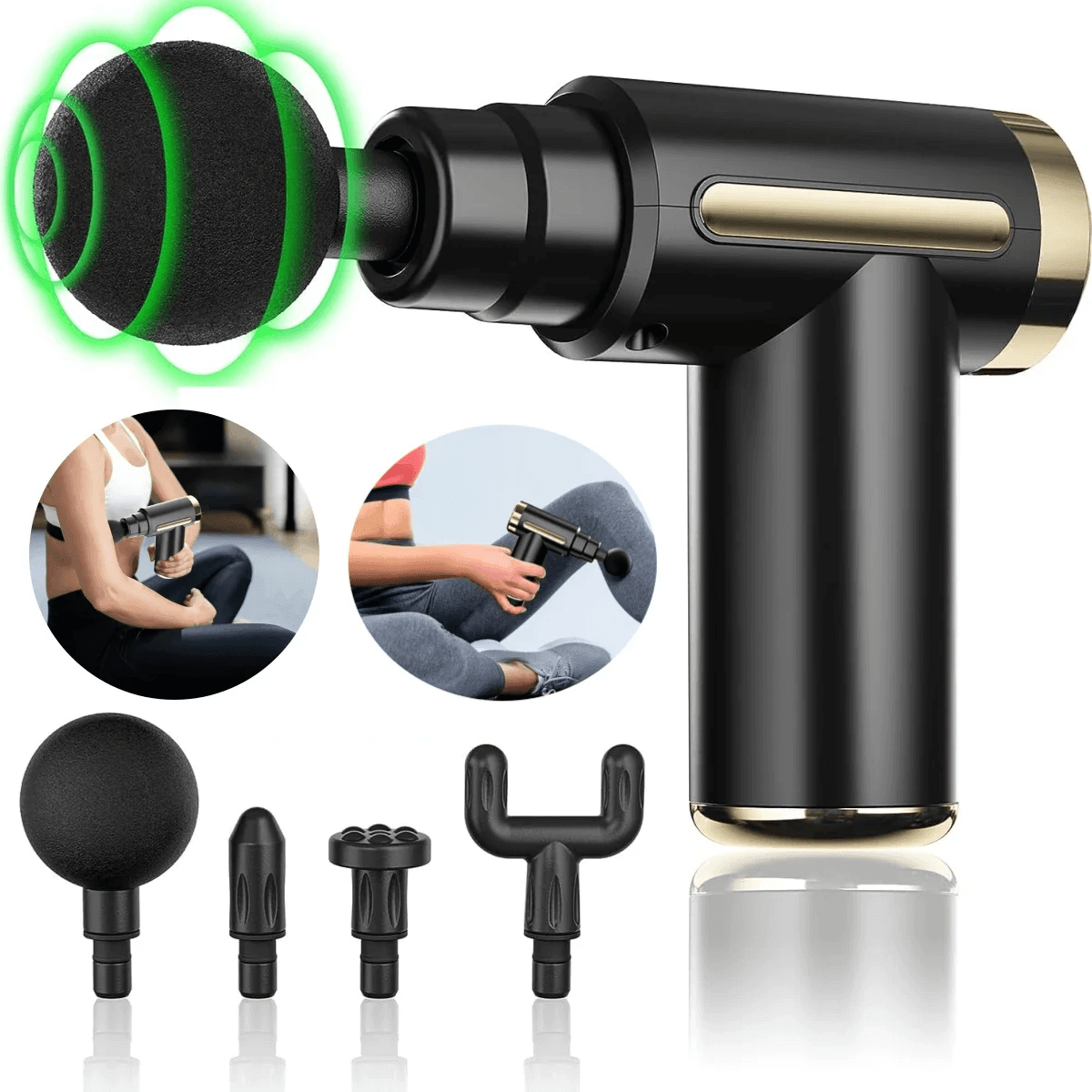 TheraPulse™ – Massageador Muscular Portátil Profissional