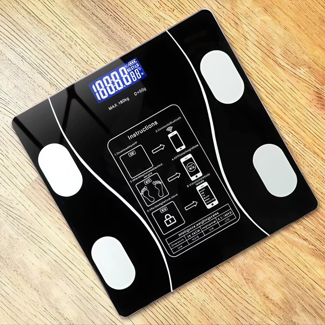 ⚖️ SmartFit Scale™ – Balança Digital Inteligente com Bioimpedância e Bluetooth