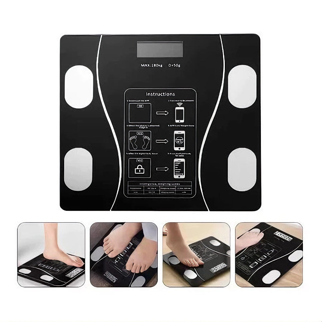 ⚖️ SmartFit Scale™ – Balança Digital Inteligente com Bioimpedância e Bluetooth