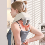 RelaxPro Shiatsu™ – Massageador Elétrico Cervical e Lombar com Infravermelho