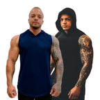 Kit com 2 Regatas Masculina Longline