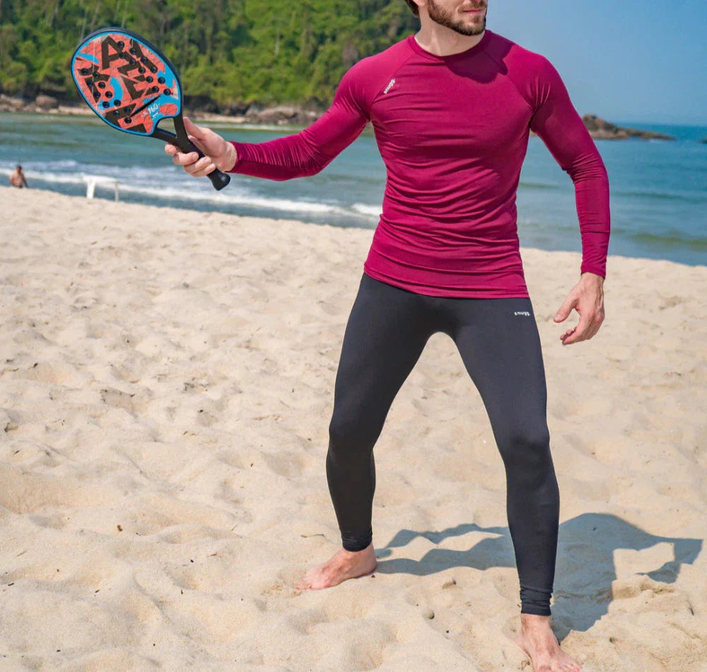 Calça Segunda Pele Masculina com Proteção Solar UV50 – Alta Performance e Conforto em Qualquer Aventura
